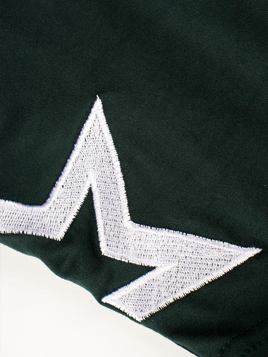Fake Two Piece Star Crop Top