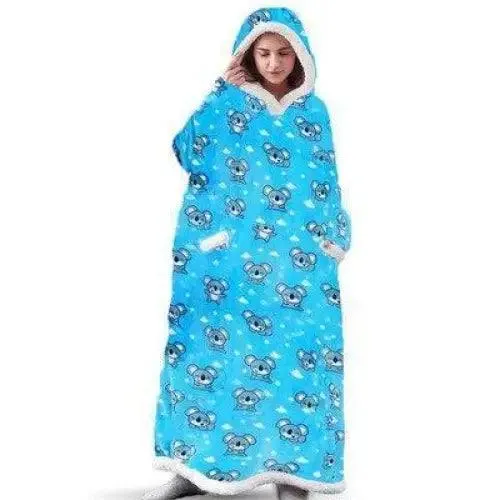Fashion Winter Oversized Hoodies Sweatshirt Women Men Pullover Giant TV Blanket Hoodie Super Long Blanket With Sleeves  Super Long Flannel Blanket with Sleeves Winter Hoodie for Women Men Giant Fleece Pullover Oversized Hoodie