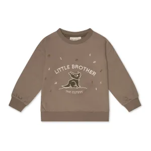 Finley little brother sweatshirt - Fossil