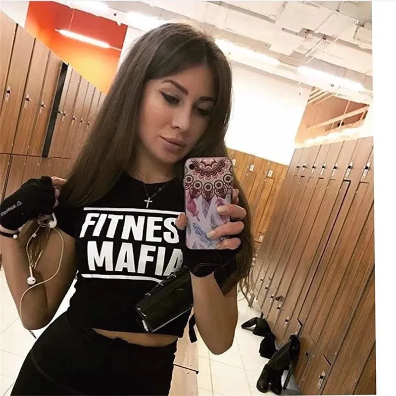 Fitness Mafia Crop Top