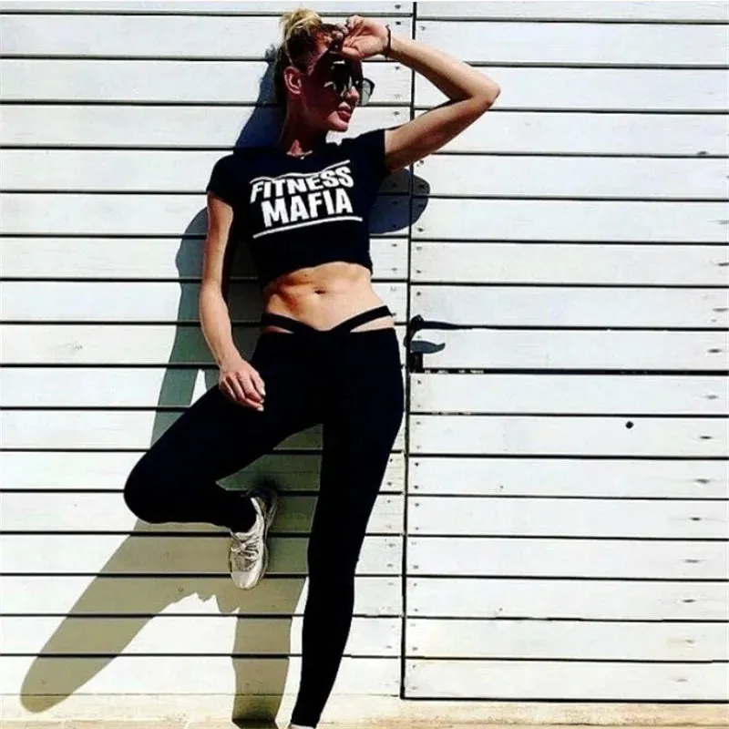 Fitness Mafia Crop Top