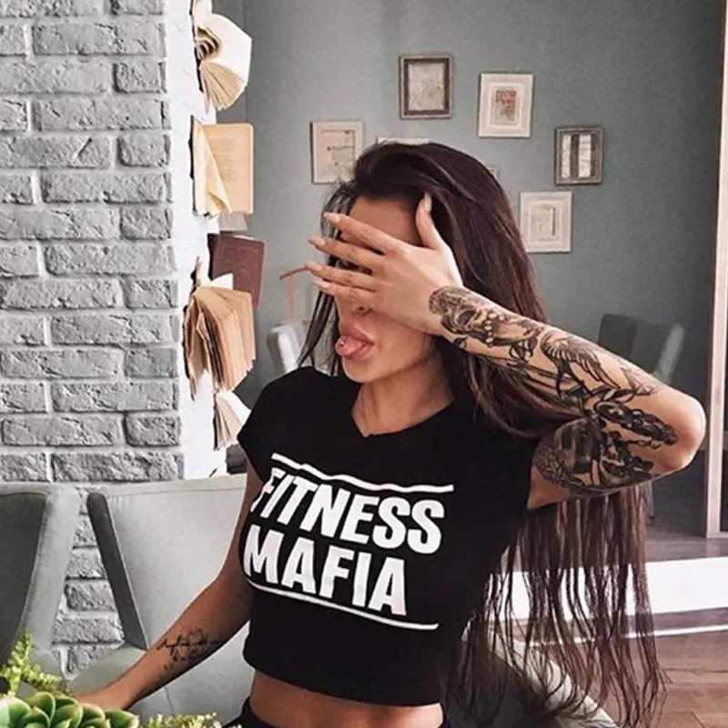 Fitness Mafia Crop Top