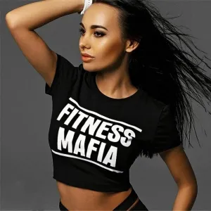 Fitness Mafia Crop Top