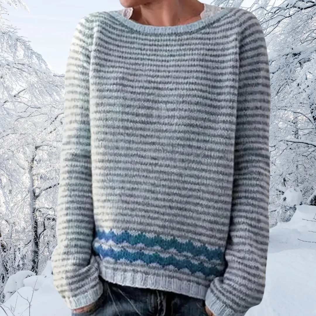 Flocon – Cozy winter sweater. Classic and warm