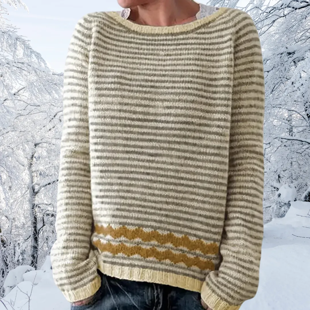 Flocon – Cozy winter sweater. Classic and warm