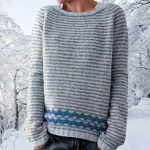 Flocon – Cozy winter sweater. Classic and warm