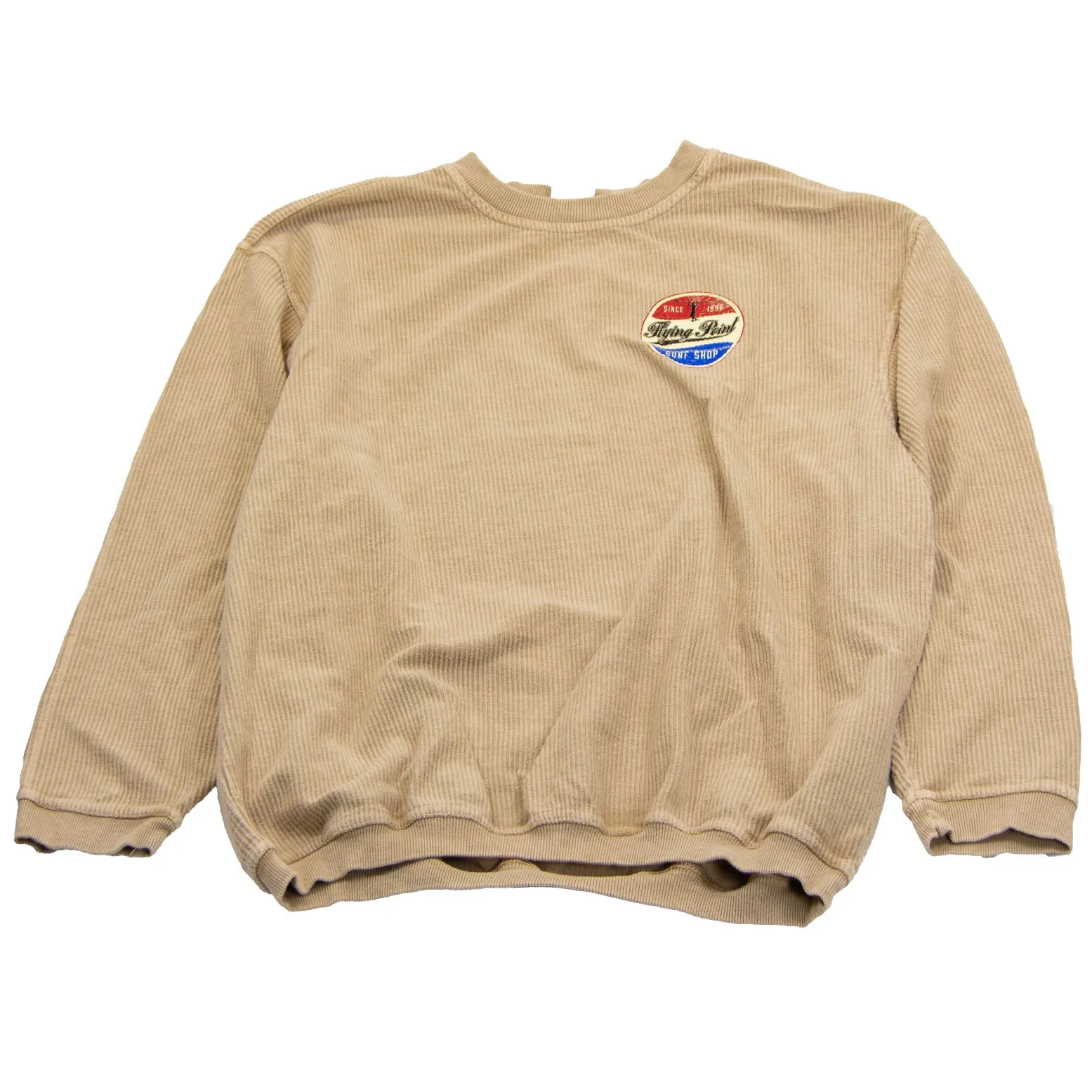 Flying Point Retro Pop Corded Crew