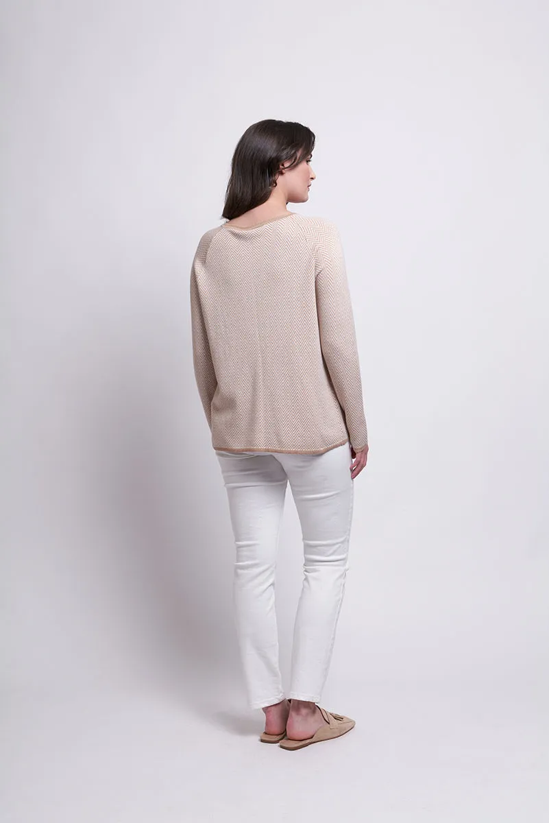 Foil Round the Bend Sweater