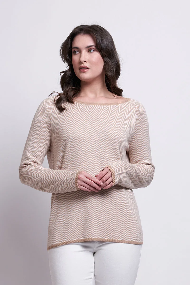 Foil Round the Bend Sweater