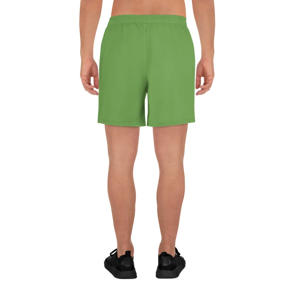 FOREST GREEN - MEN'S ATHLETIC SHORTS