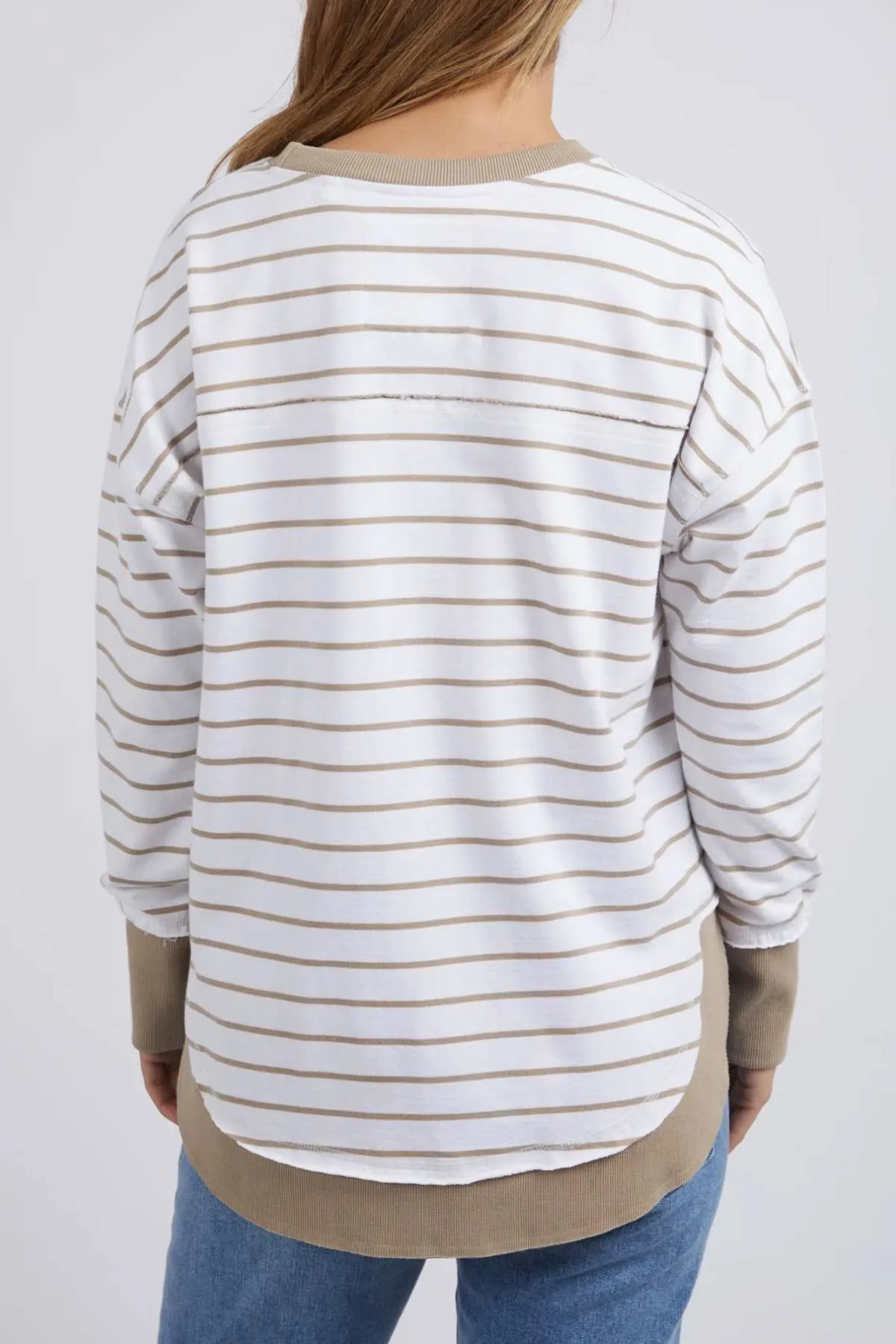 Foxwood Simplified Stripe Crew