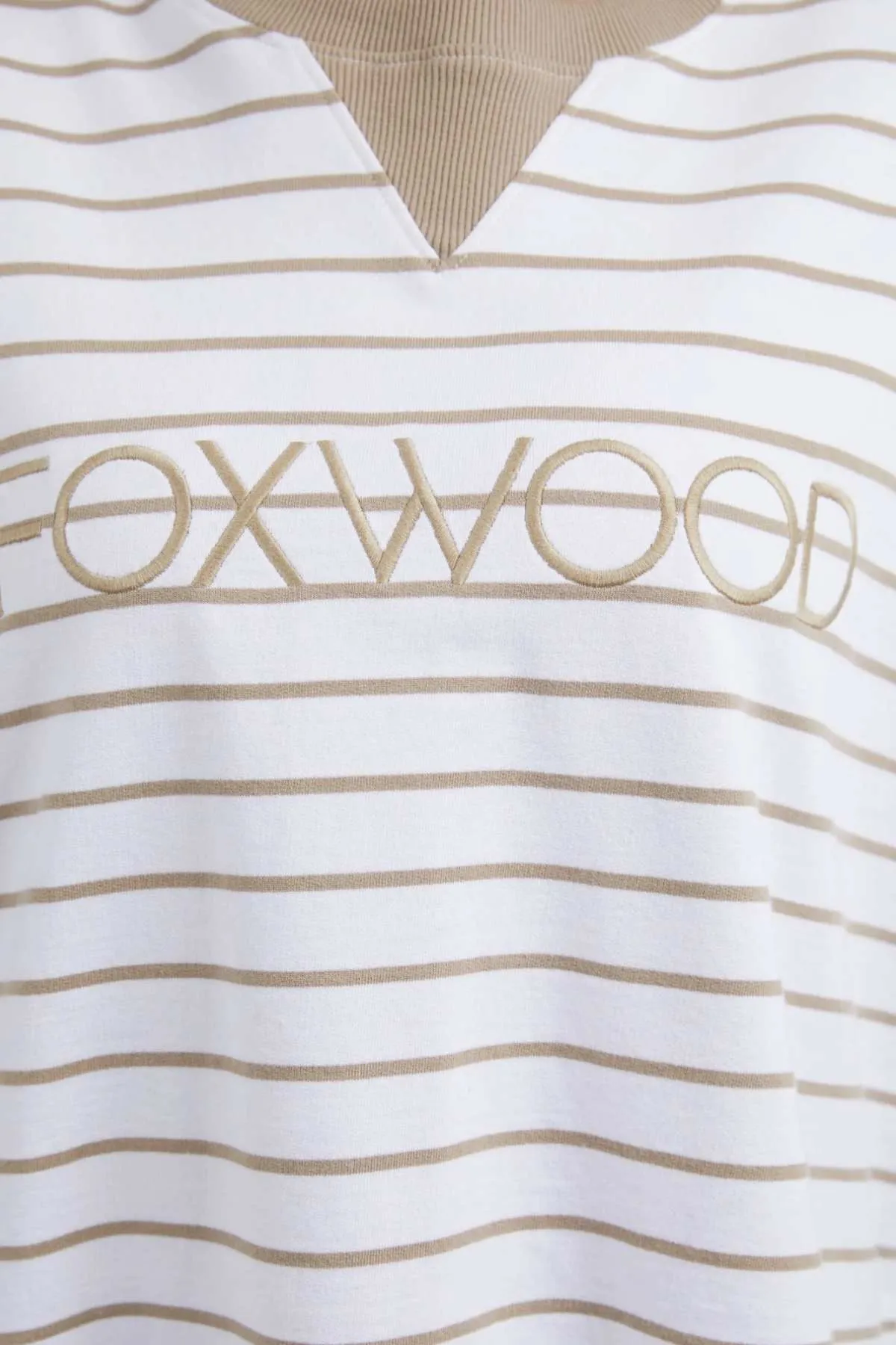 Foxwood Simplified Stripe Crew