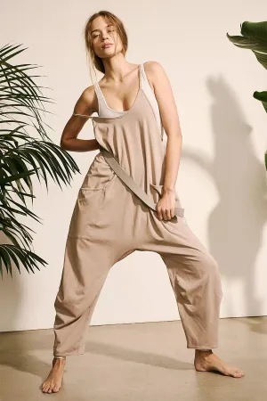 free people: hot shot onesie-mocha latte