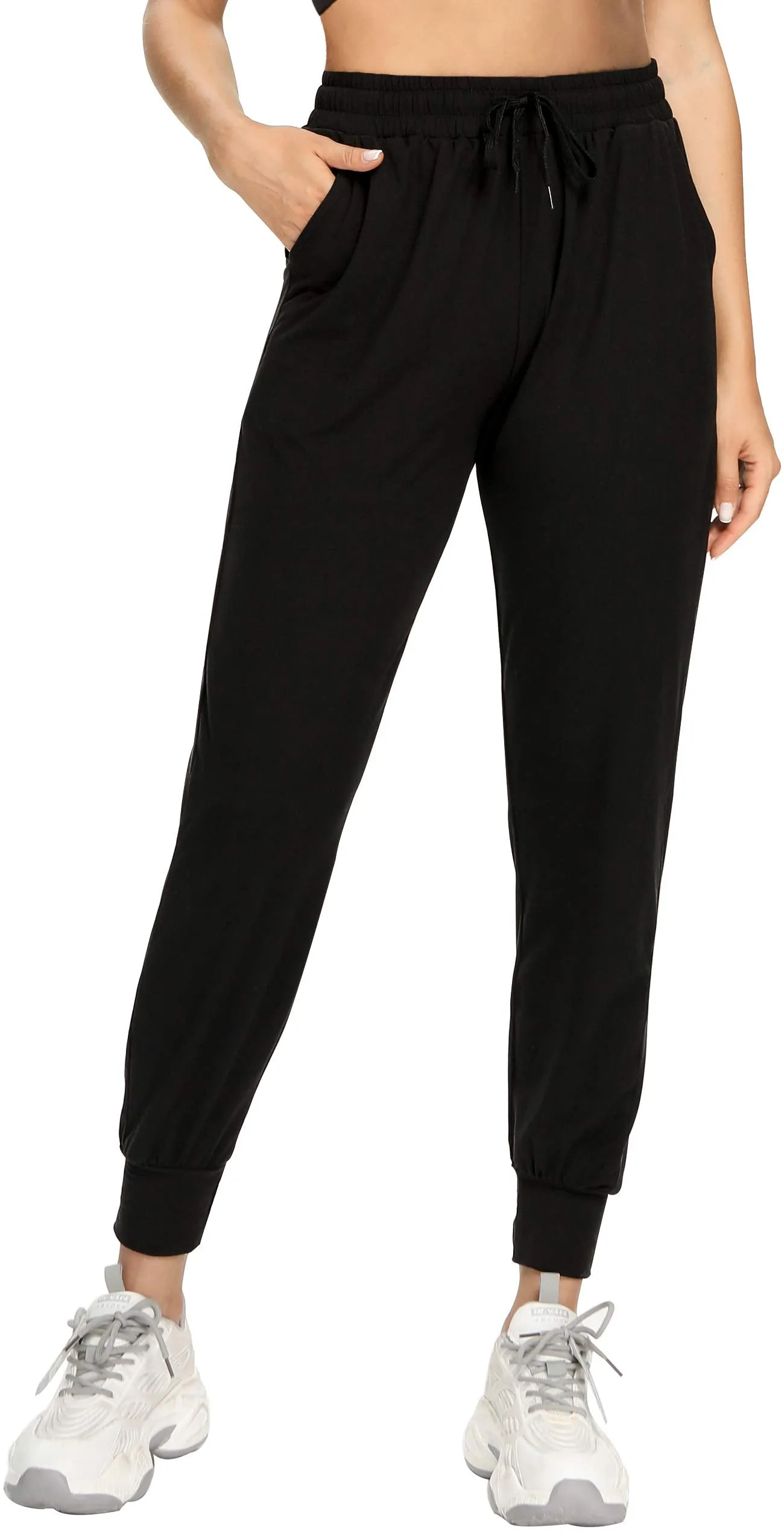 FULLSOFT Sweatpants for Women-Womens Joggers with Pockets Lounge Pants for Golf Hiking Yoga Workout Running