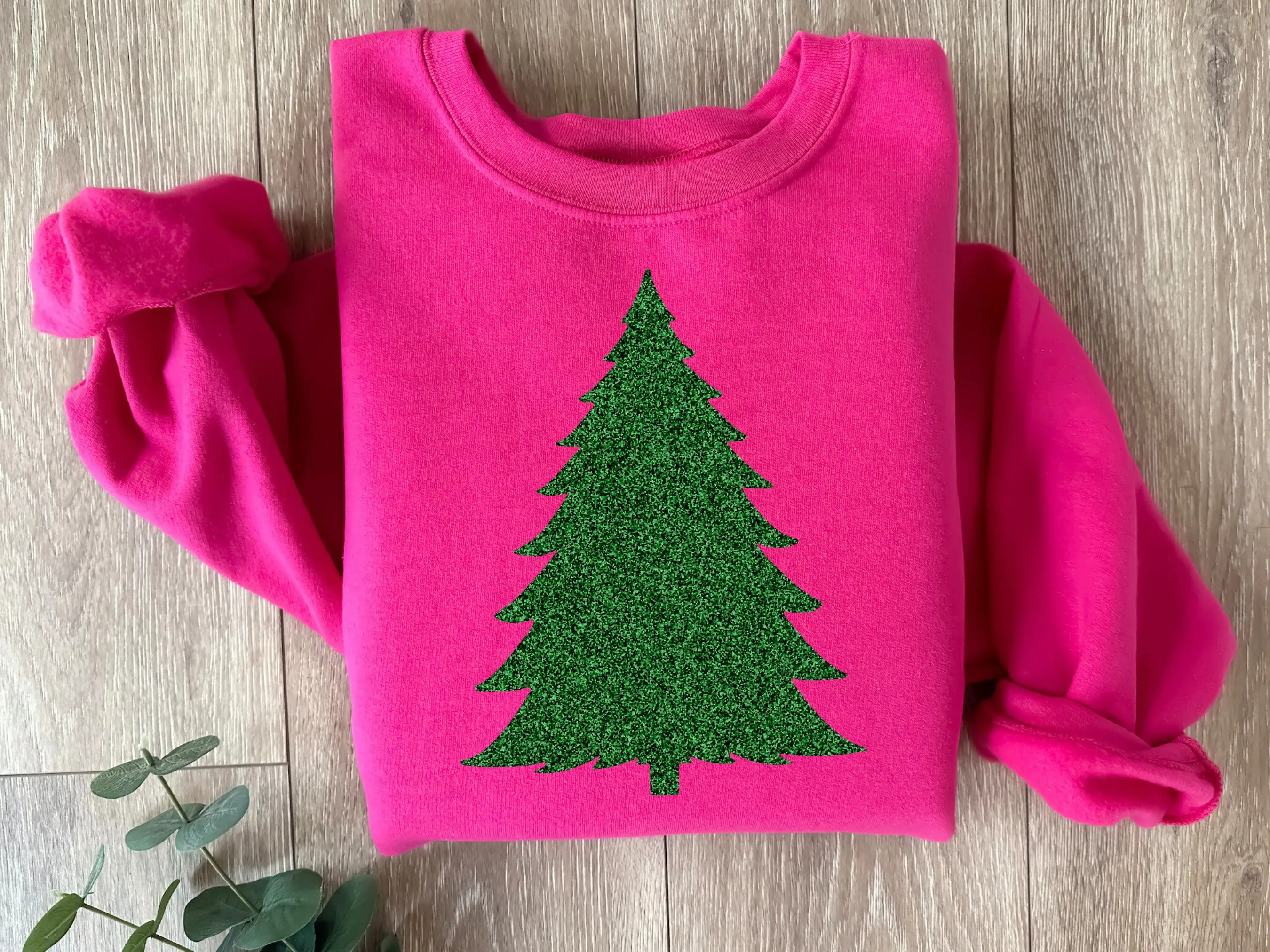 Glitter Christmas Tree Sweatshirt