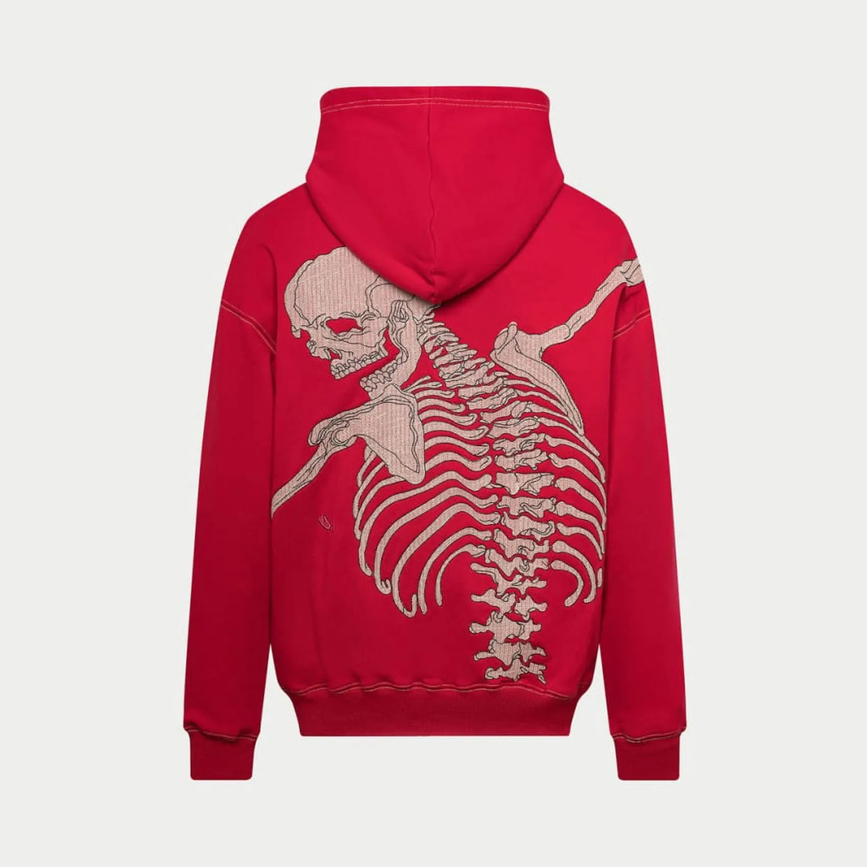 Godspeed R.O.D Hoodie Red White Stitching