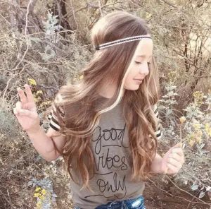 Good Vibes Only - Girls Tee