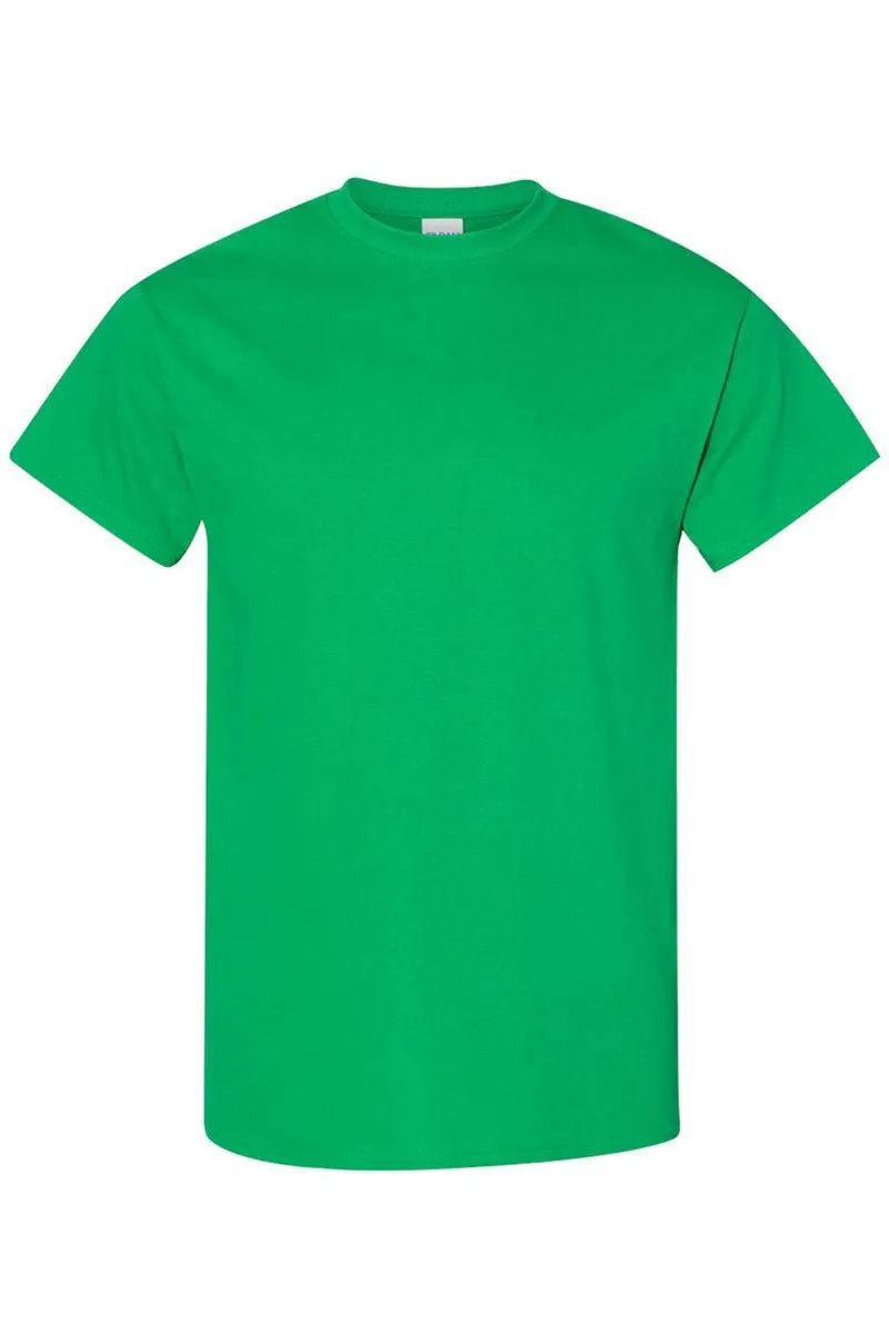 Green Checkered Game Day Short Sleeve Relaxed Fit T-Shirt