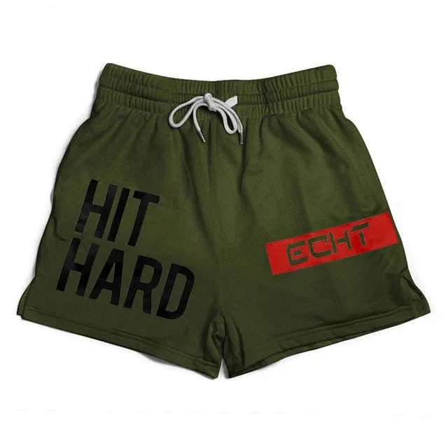 Gym Shorts - Breathable Mesh Running, Tennis, Yoga, and Basketball Workout Sportswear Shorts