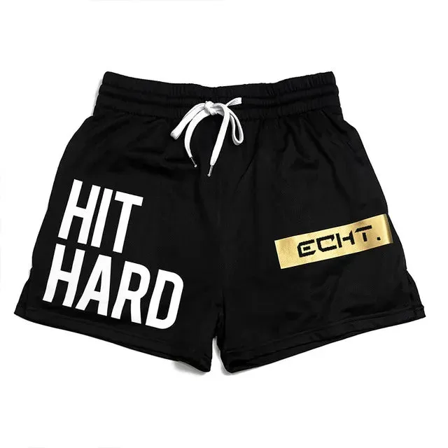 Gym Shorts - Breathable Mesh Running, Tennis, Yoga, and Basketball Workout Sportswear Shorts