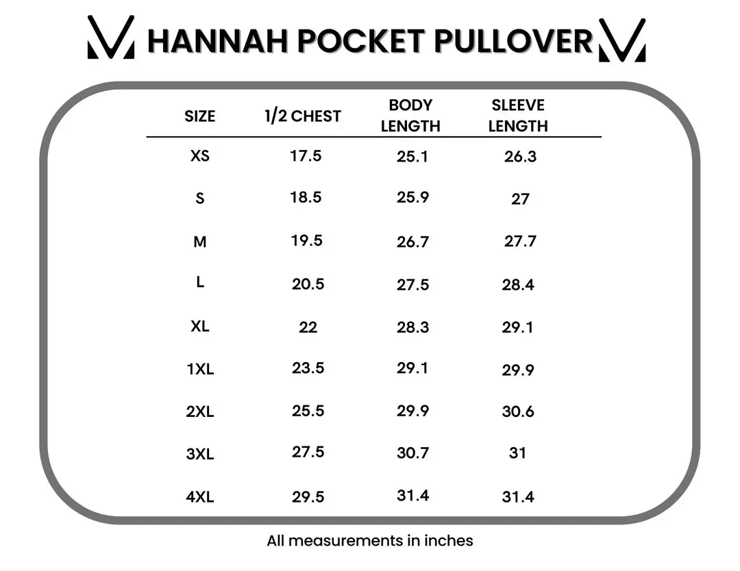 Hannah Pocket Pullover