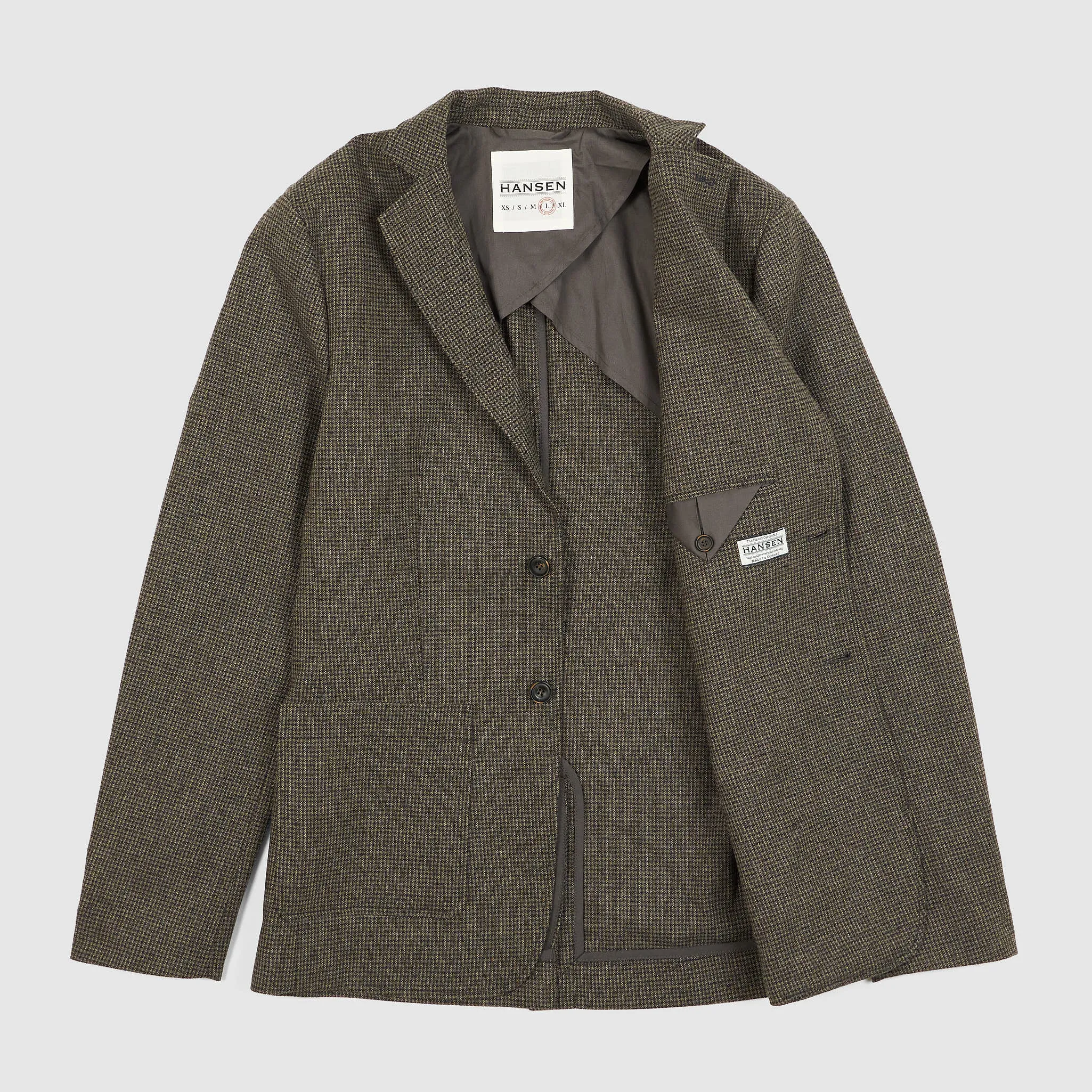 Hansen Heritage 2-Button Wool Blend Blazers