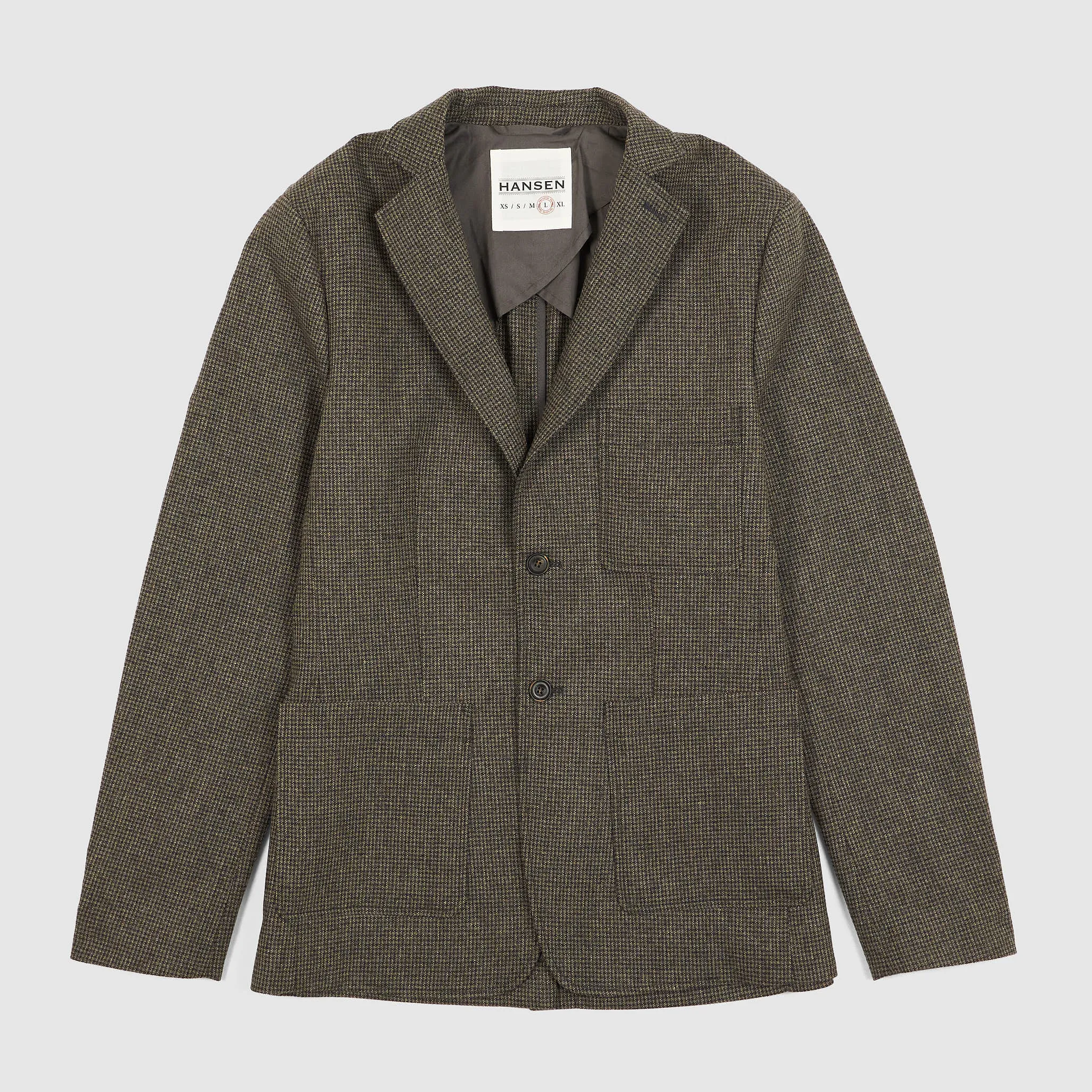 Hansen Heritage 2-Button Wool Blend Blazers