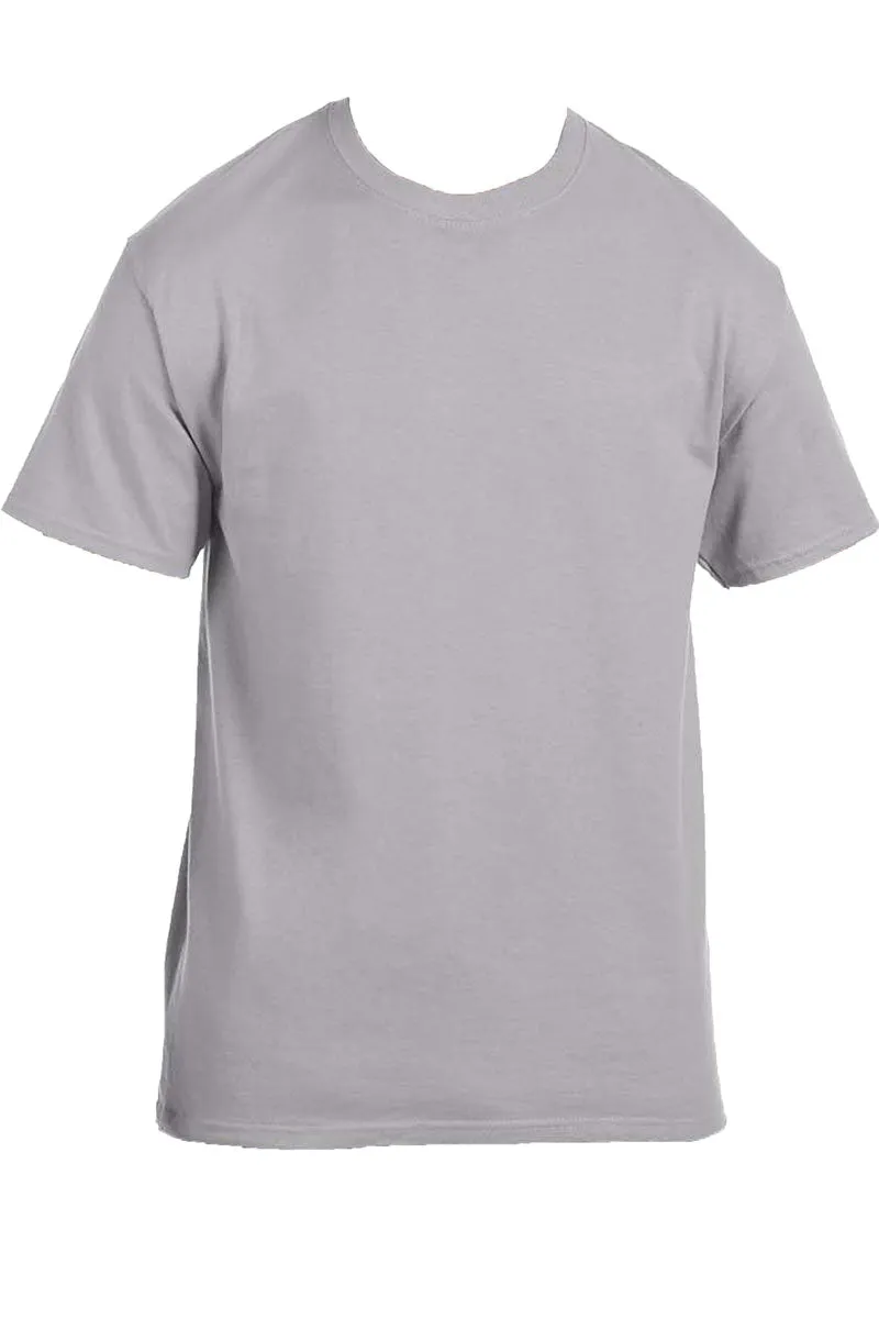 Happy Face Baseball Vibes Dri-Power 50/50 Tee