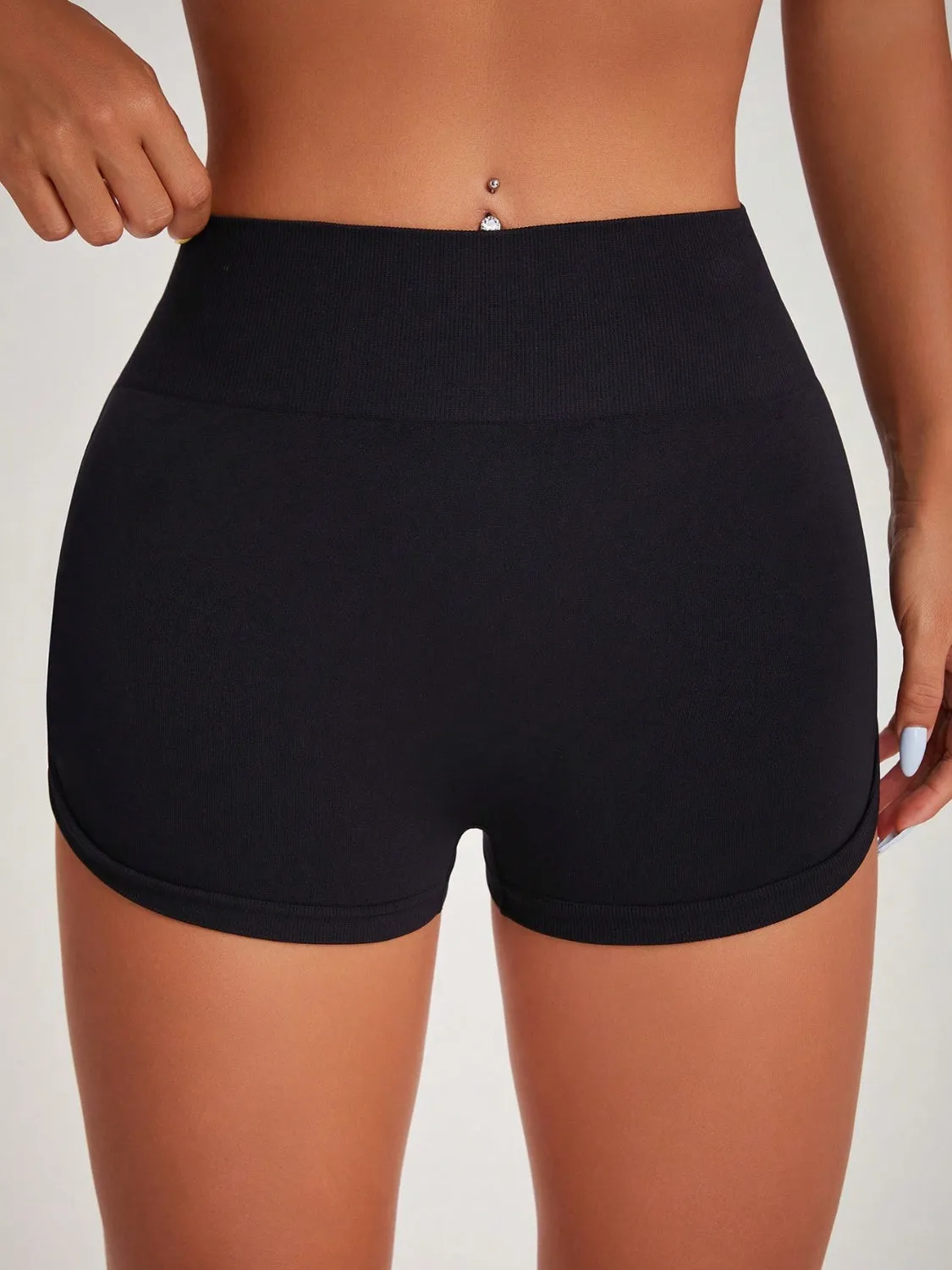High Waist Active Shorts – Supportive & Stylish Workout Wear