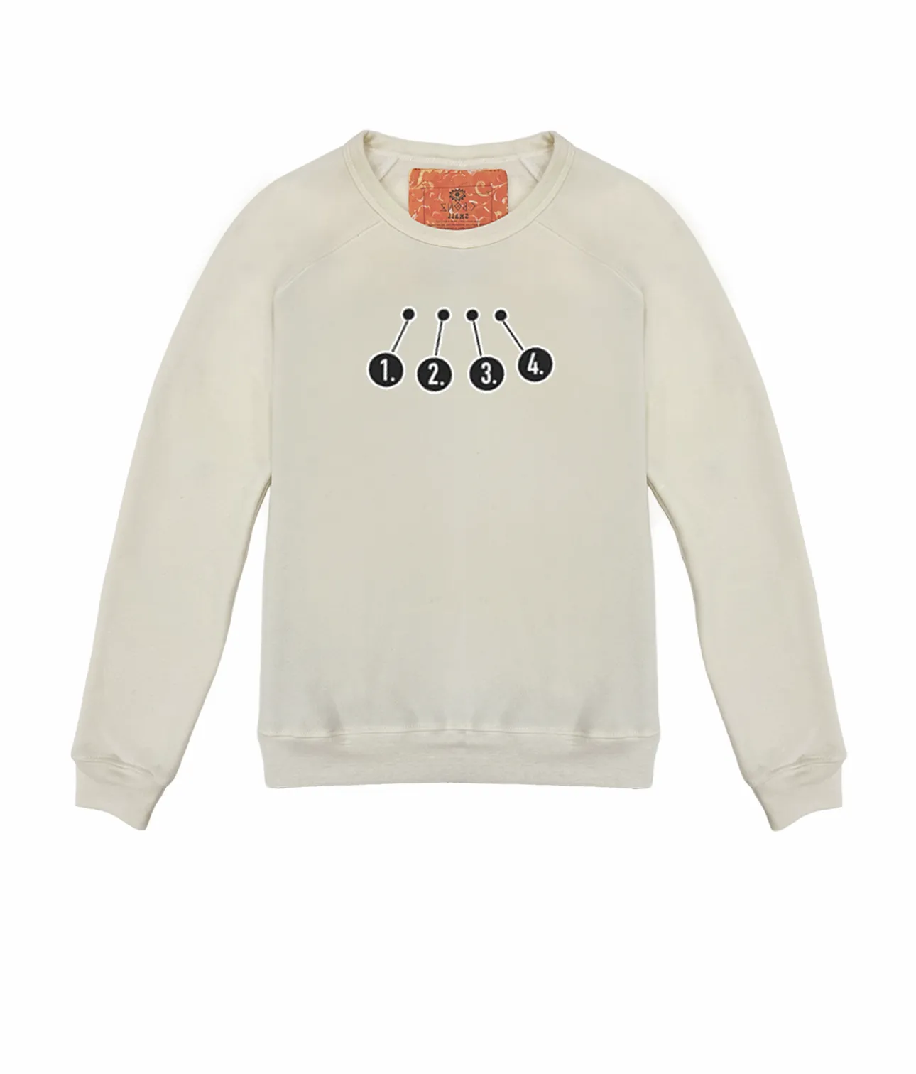 Holiday Customizable Chest Mini Embroidery Women's Classic Pullover