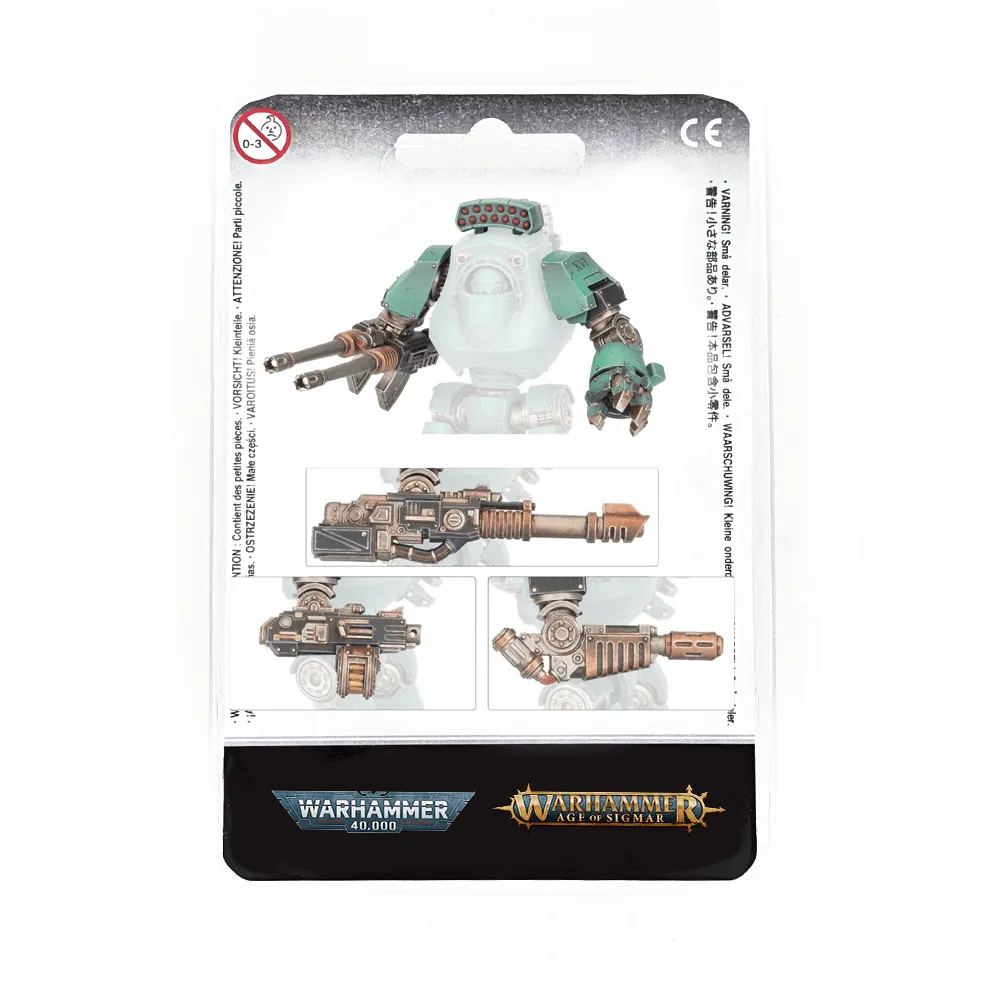 Horus Heresy: Legiones Astartes Contemptor Dreadnought Weapons Frame 1