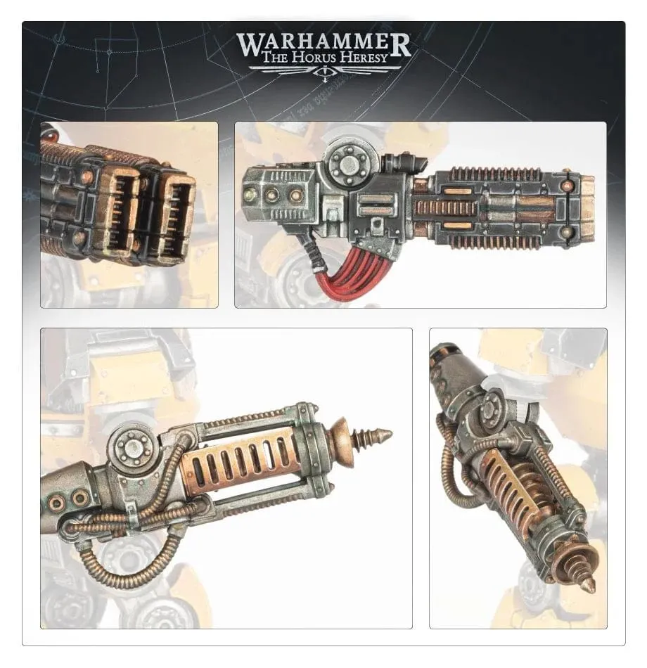 Horus Heresy: Legiones Astartes Contemptor Dreadnought Weapons Frame 2