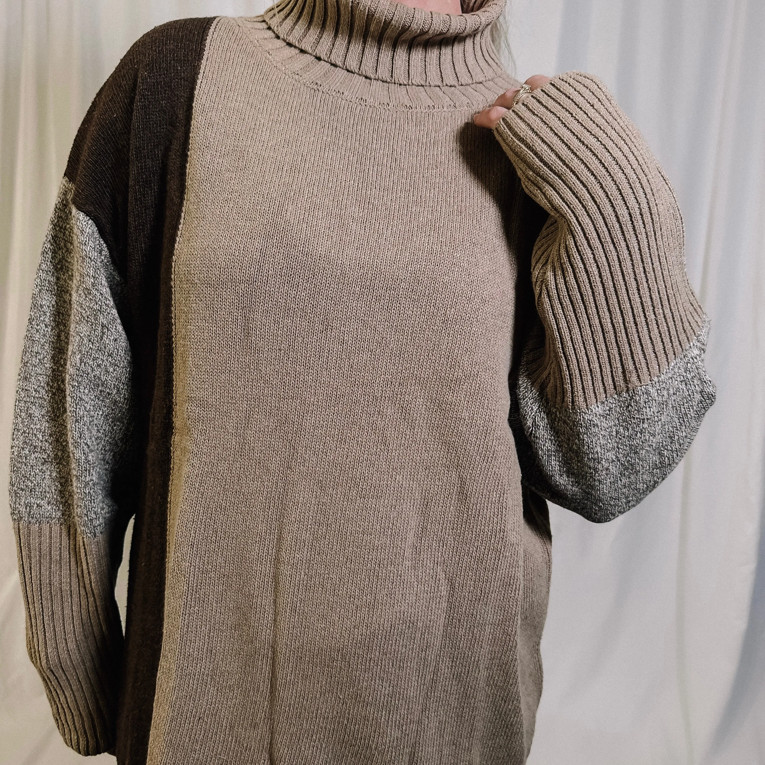 Hot Cocoa Turtleneck Sweater - LAST ONE