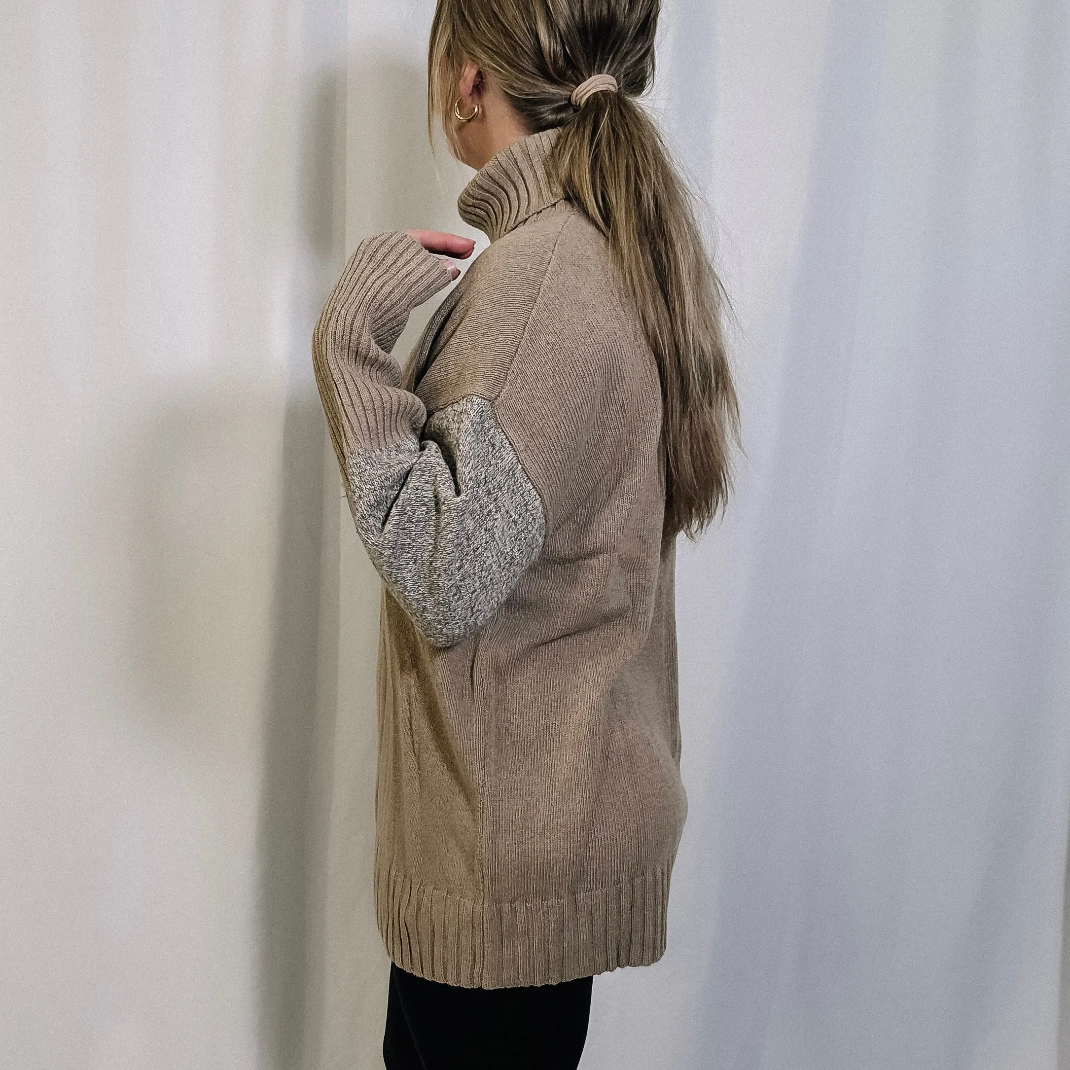 Hot Cocoa Turtleneck Sweater - LAST ONE