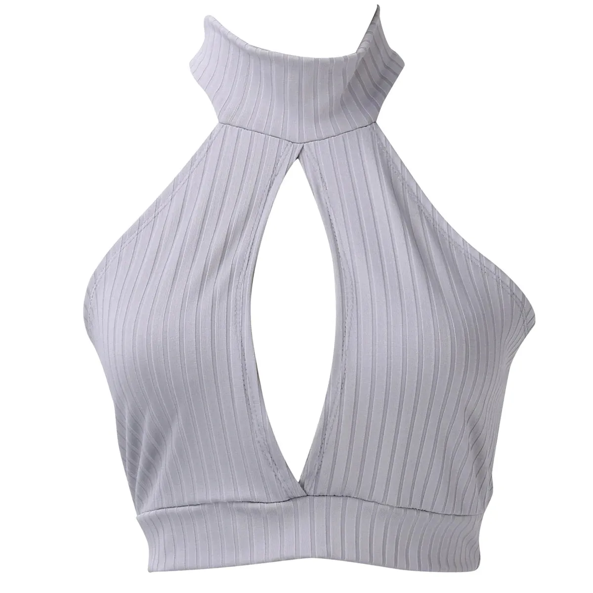 Hot Sales New Women Ladies Sexy Bustier Vest Crop Top Tanks Solid Hollow Out Short Vest Tanks Tops