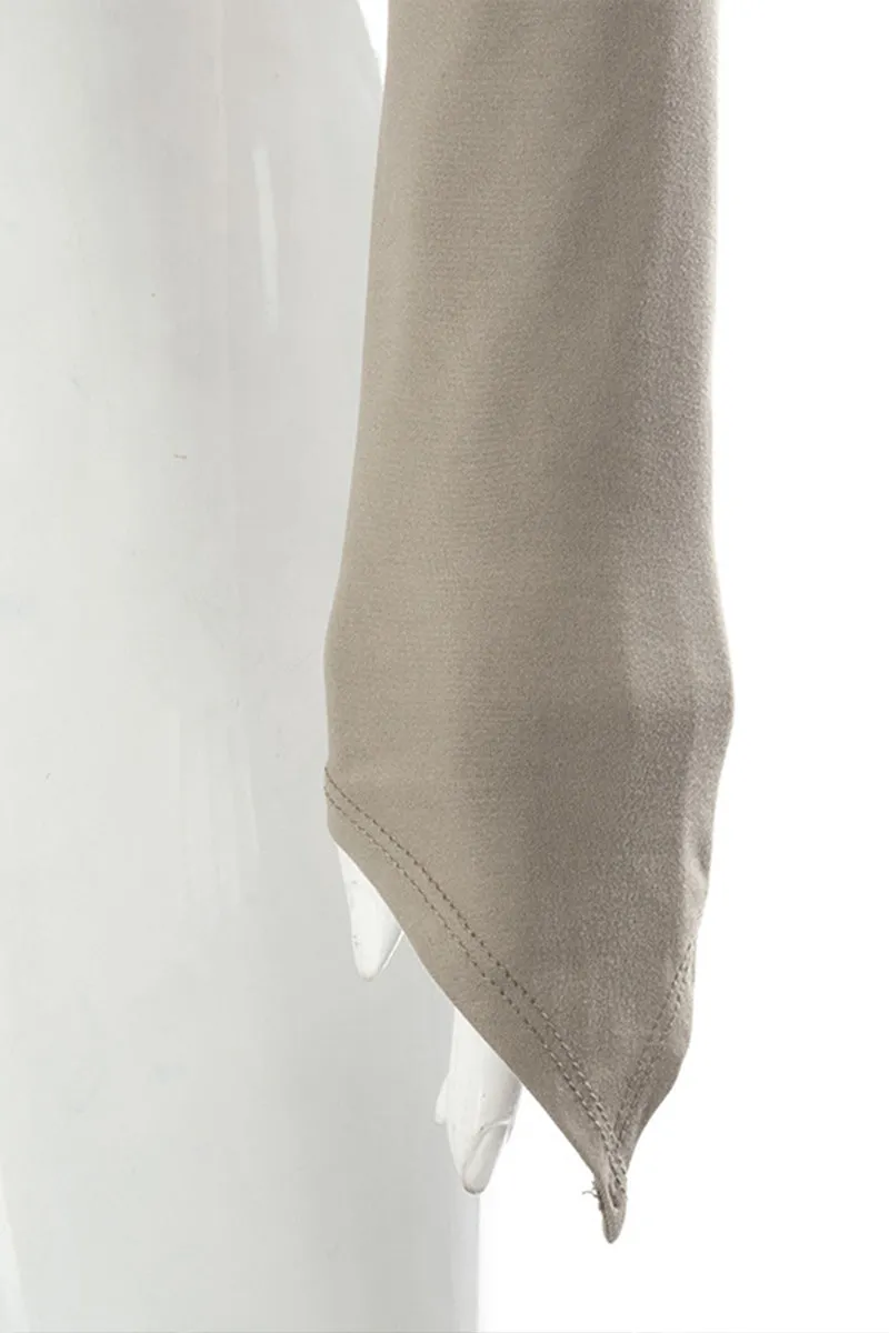 HTO3063 One-Shoulder Hooded Tanks