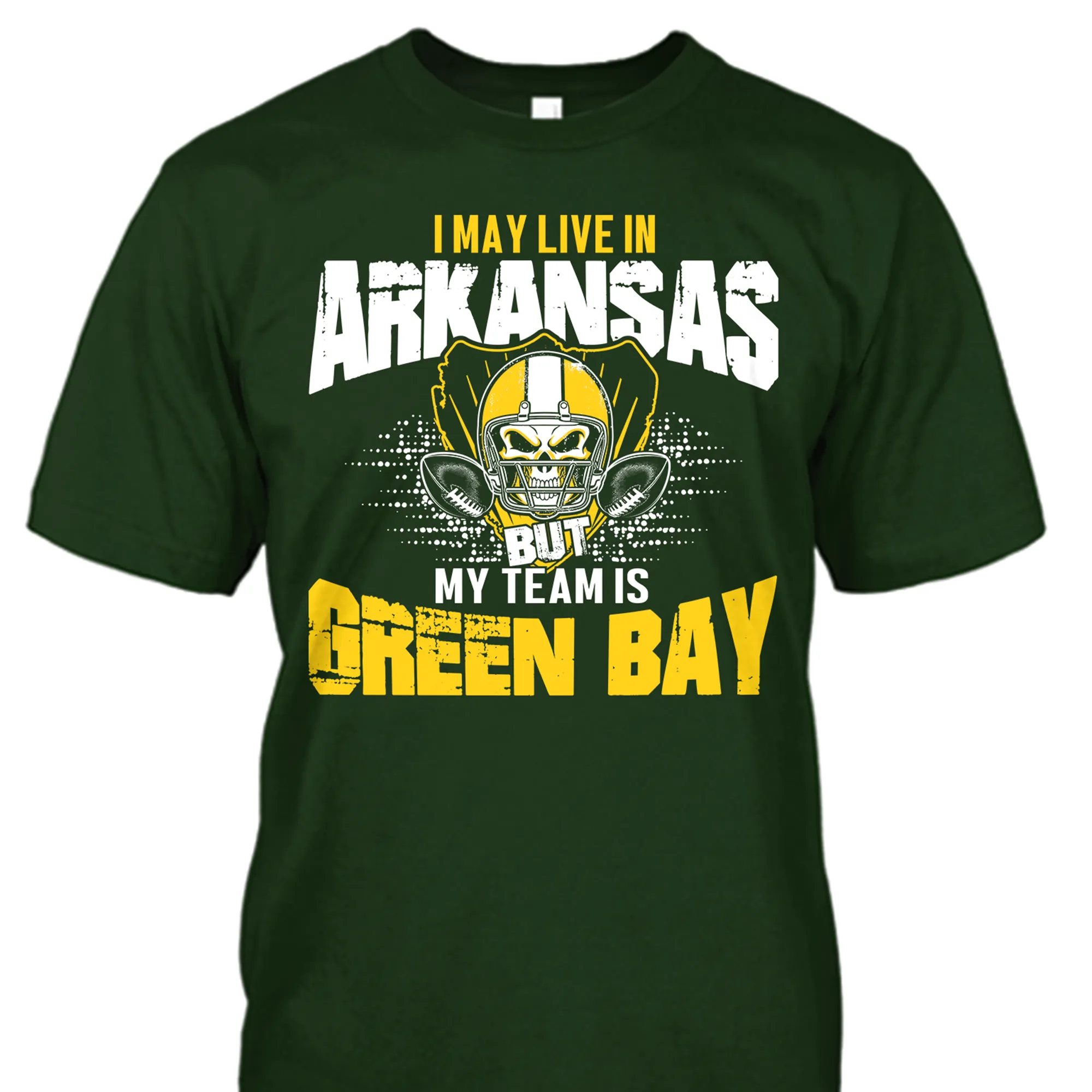 I May Live in Arkansas but My Team is Green Bay