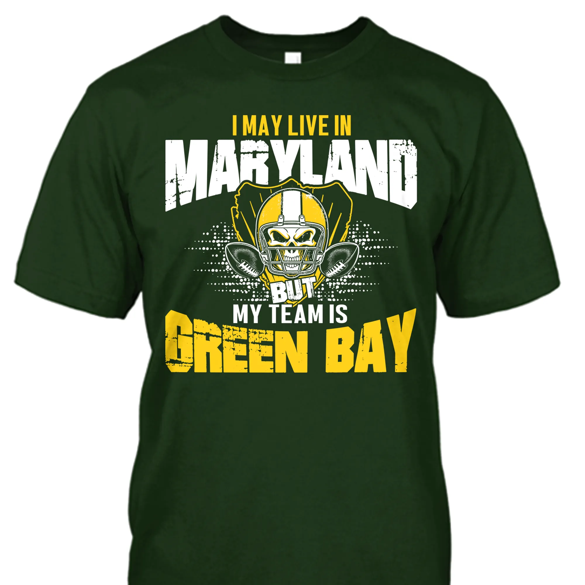 I May Live in Maryland but My Team is Green Bay