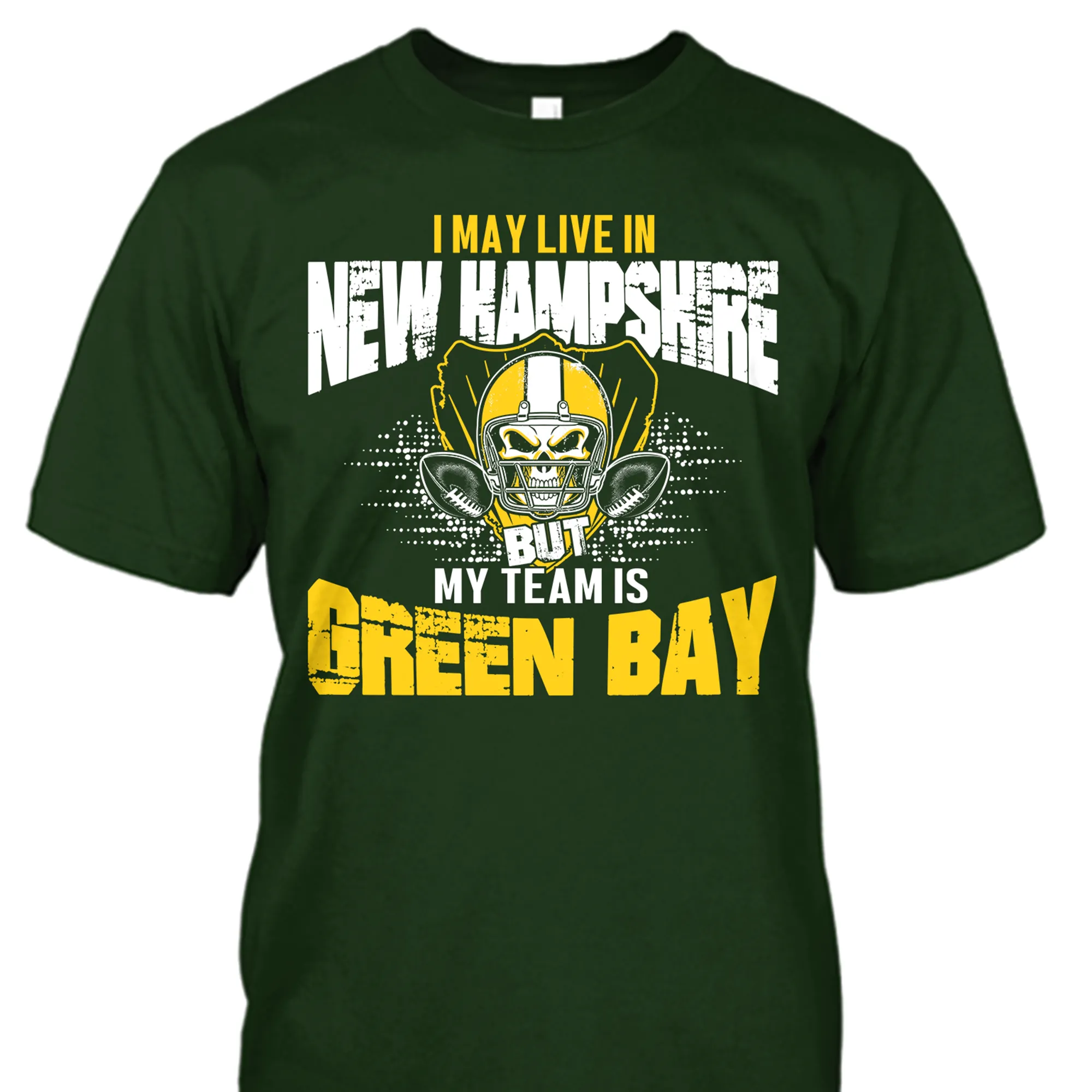 I May Live in New Hampshire but My Team is Green Bay