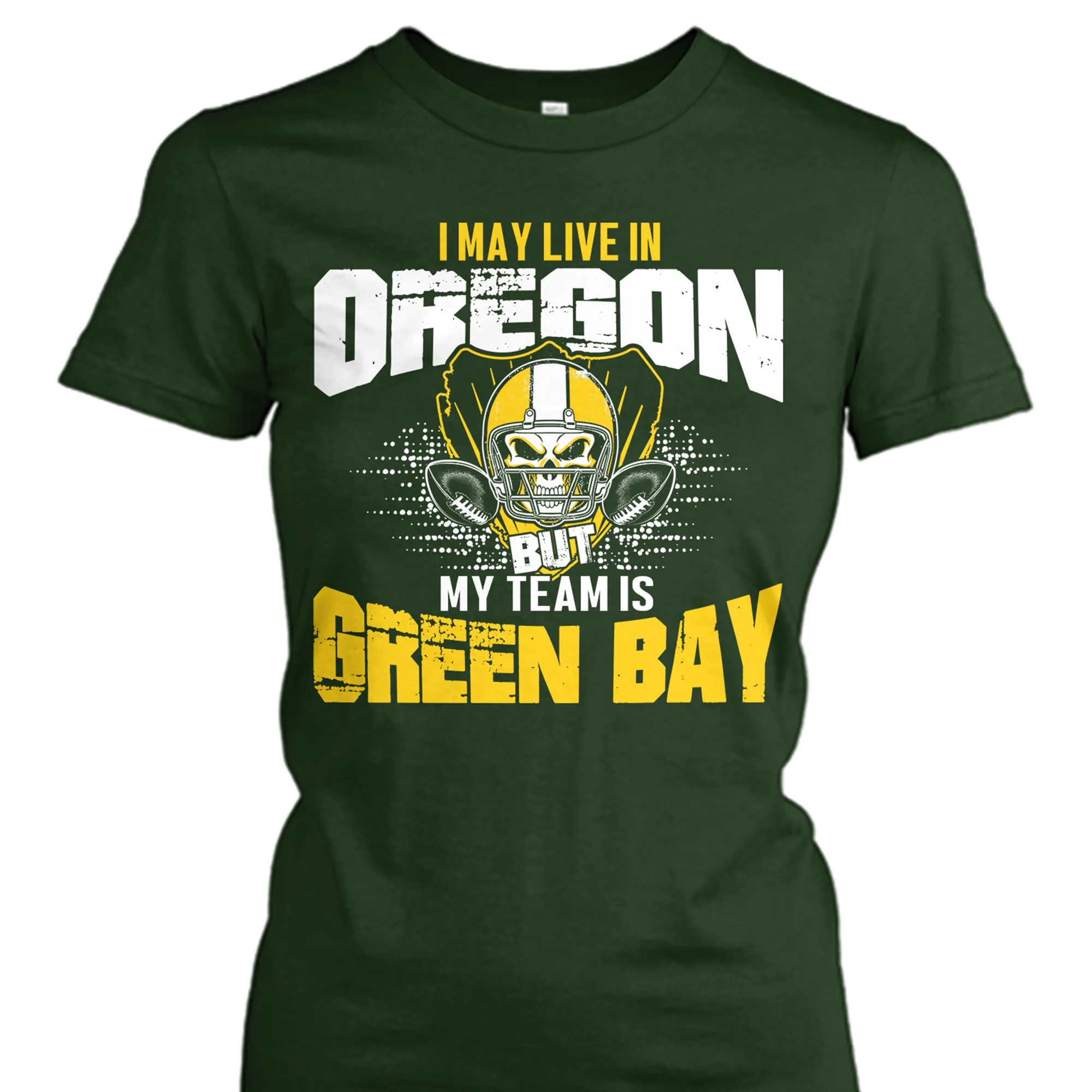 I May Live in Oregon but My Team is Green Bay