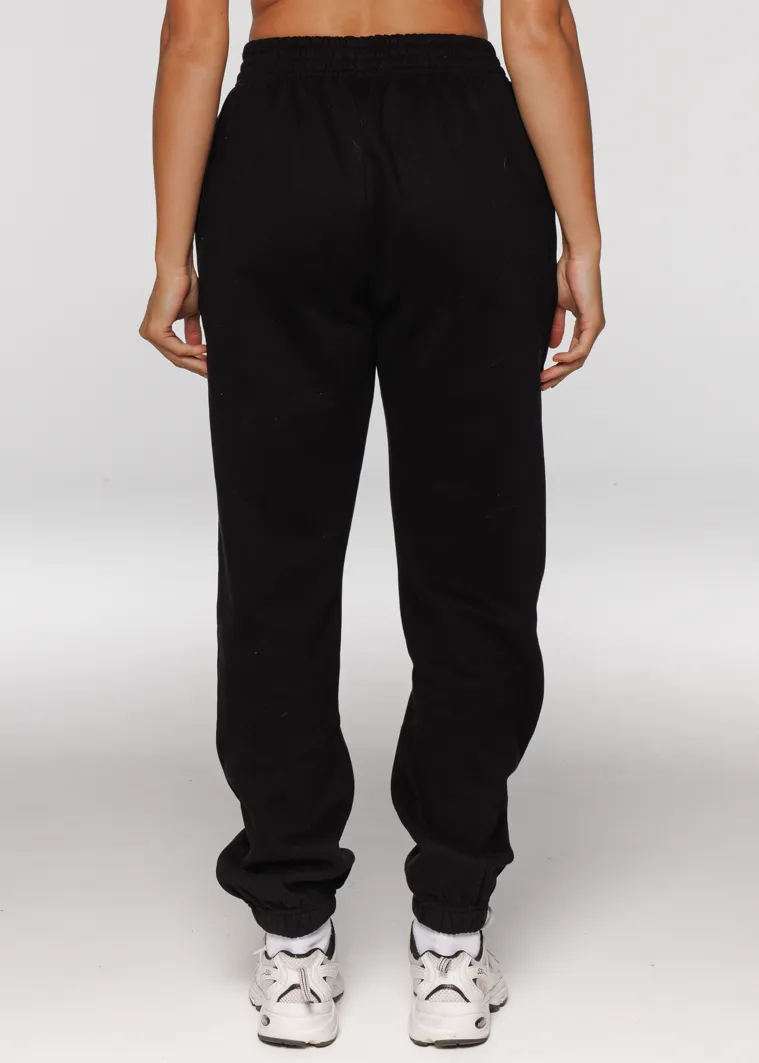 Iconic Trackpants - Black