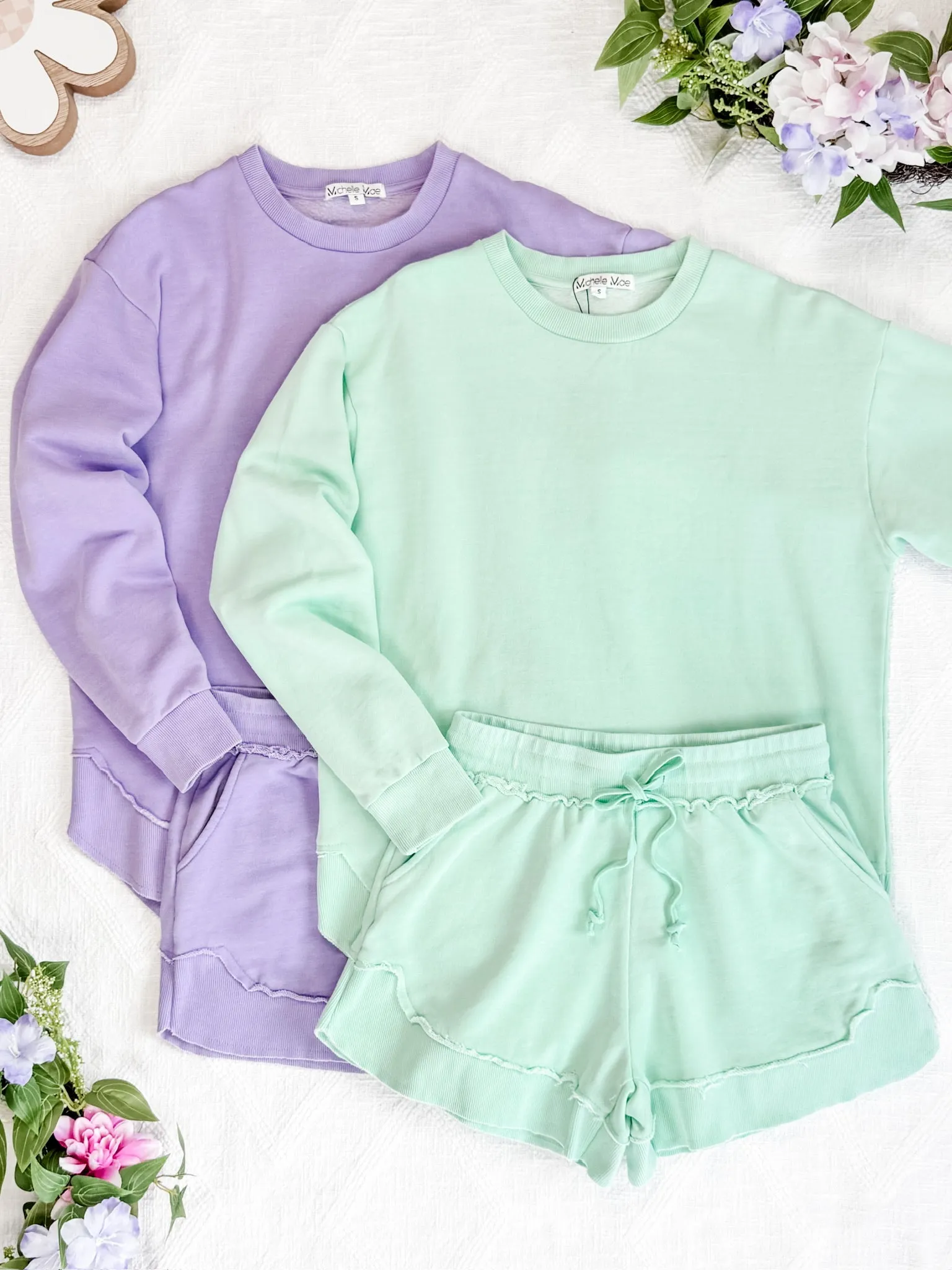 IN STOCK Vintage Wash Pullover - Lavender