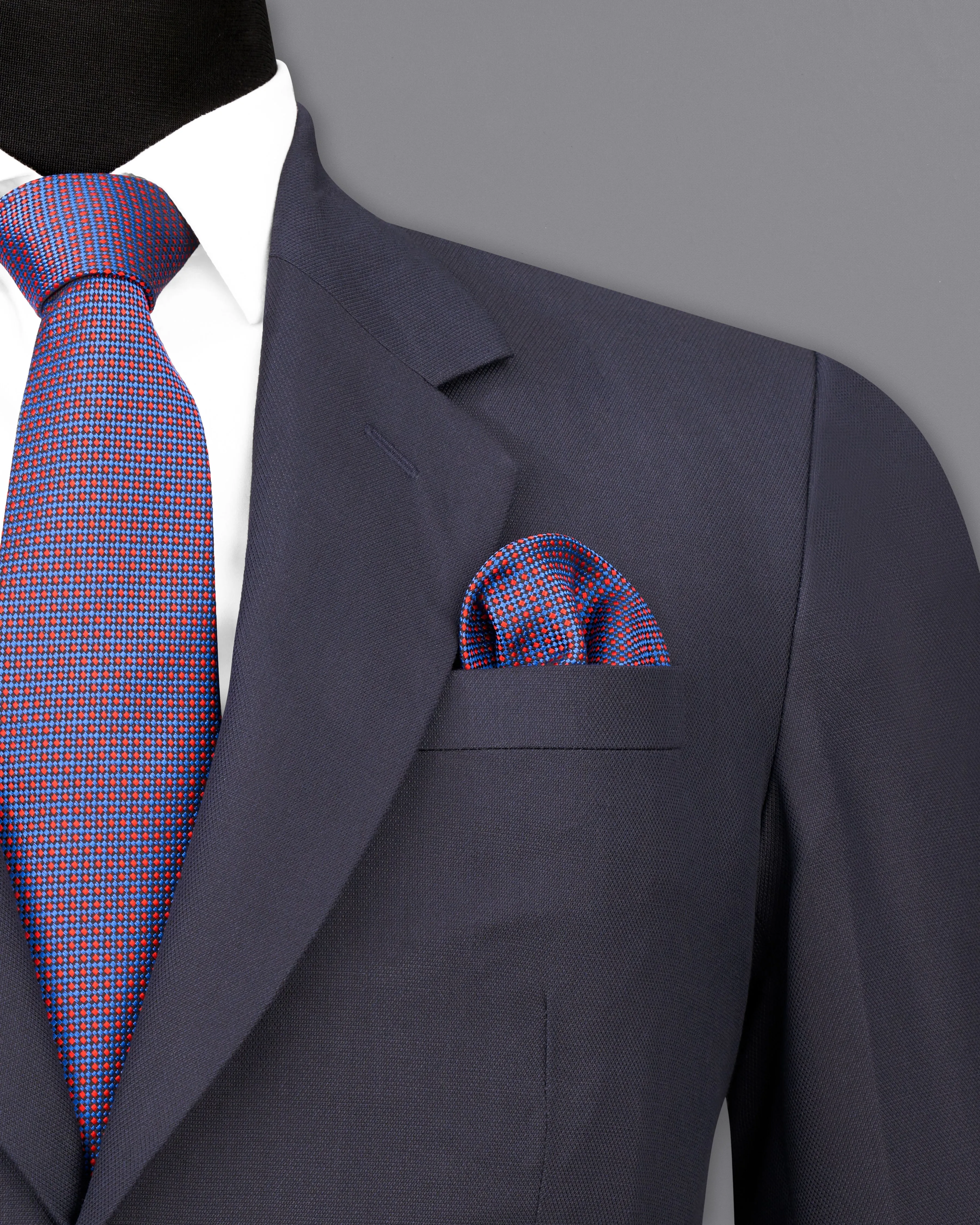 Iridium Gray Single-Breasted Blazer