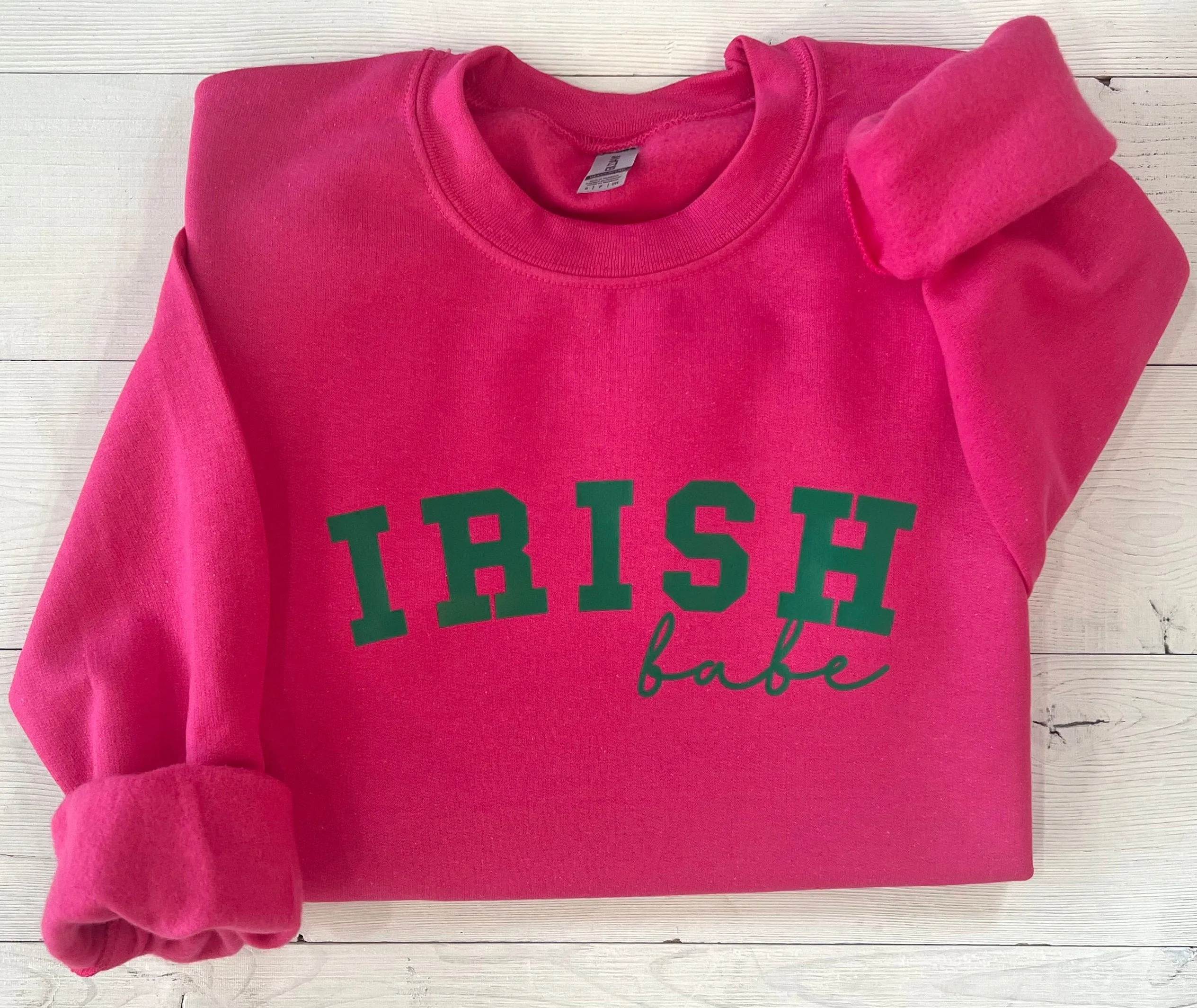 Irish Babe St. Patricks Day Sweatshirts