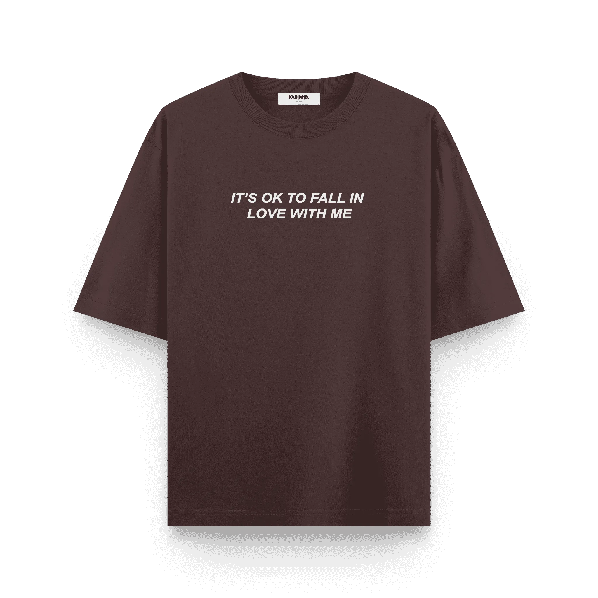 It’s OK to Fall in Love with Me Oversized Tee by Kaihama