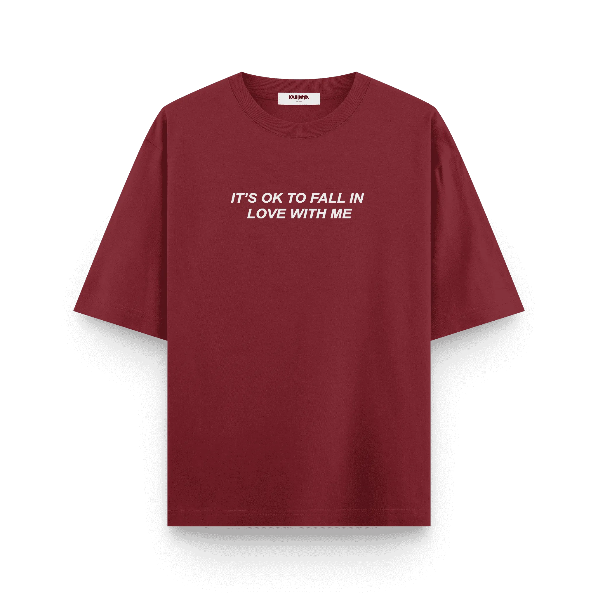 It’s OK to Fall in Love with Me Oversized Tee by Kaihama