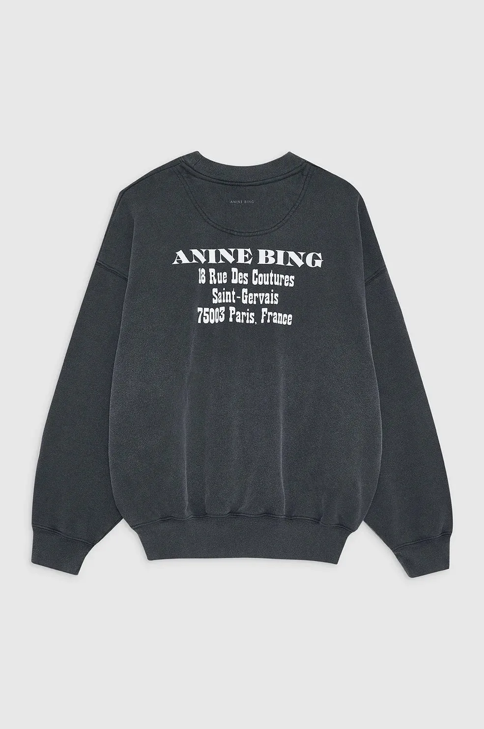 Jaci Paris sweatshirt - washed black