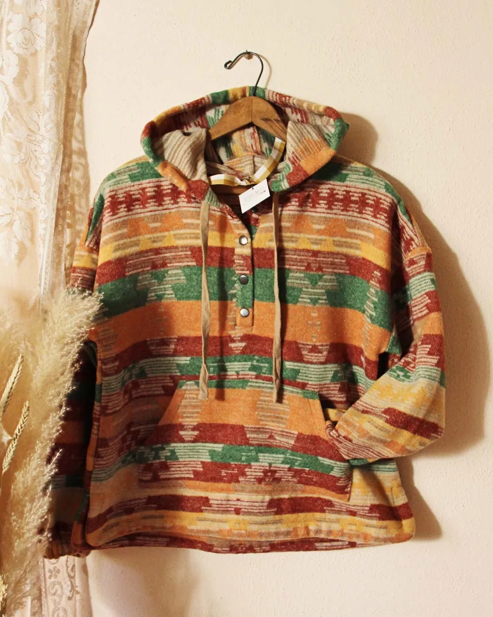 Jackson Pullover Jacket in Rust