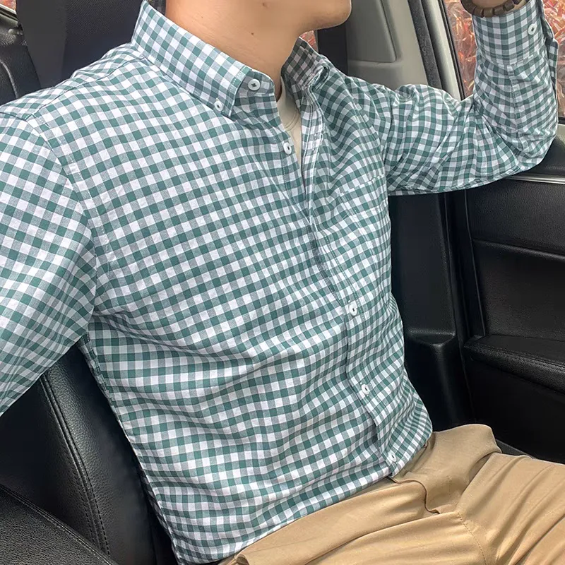 Jade Check Classic Fit Shirt