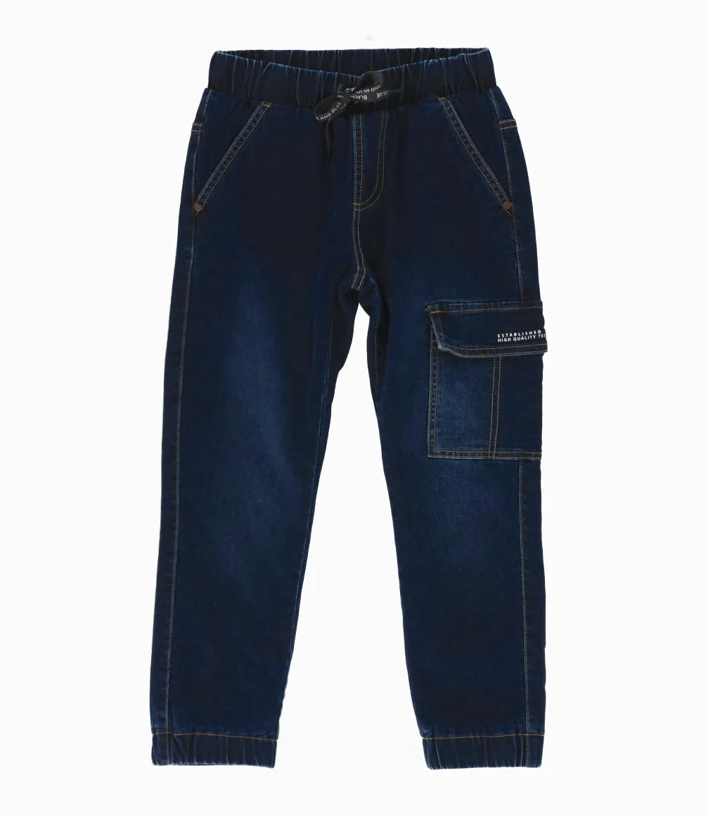 Jeans niño cargo
